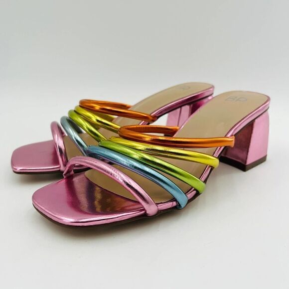 BE PROUD BY BP Fenix Slide Multicolor Sandal Size 6 - Picture 4 of 11